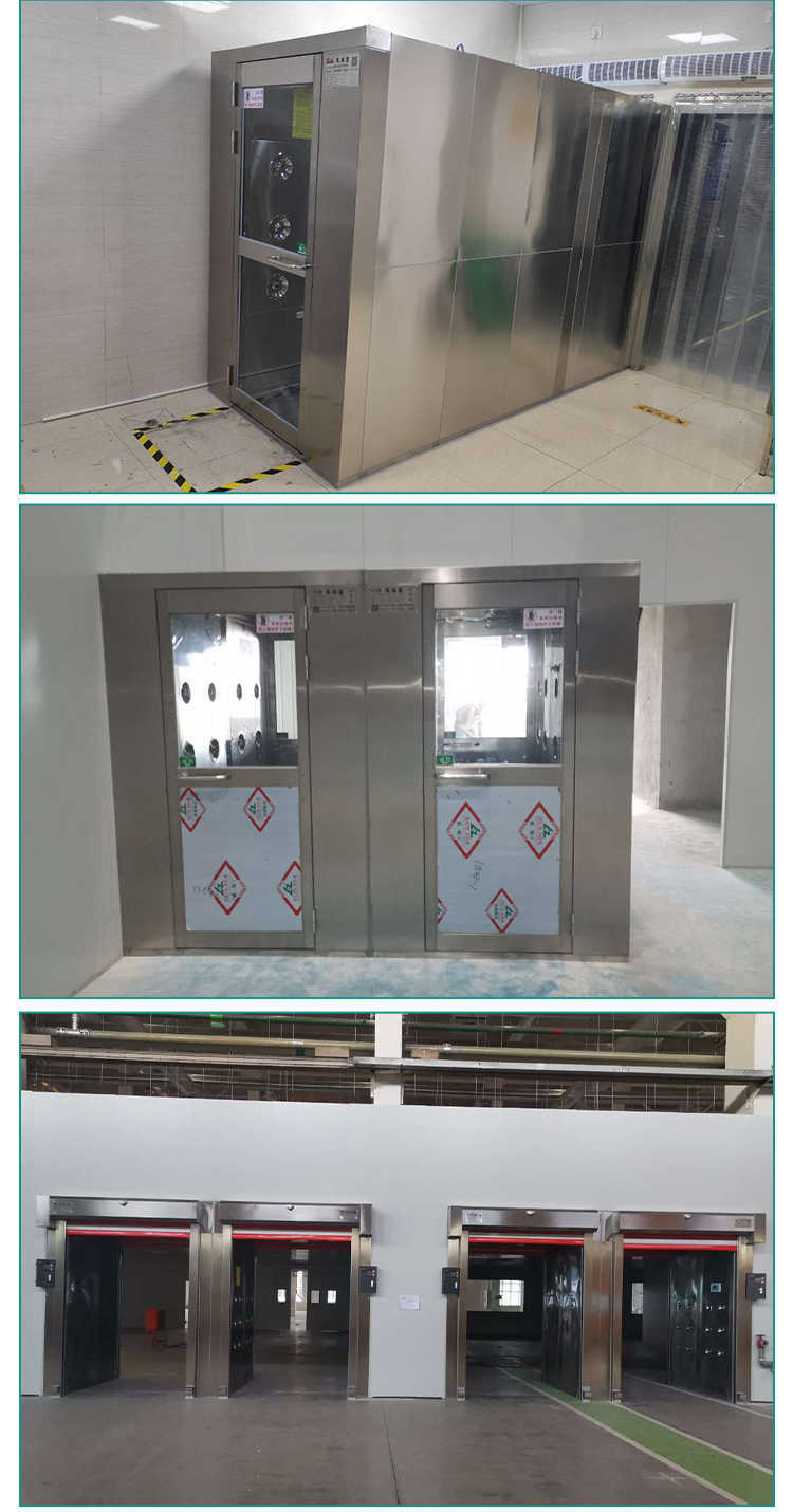 鐵嶺藥品左右自動感應吹淋風淋室