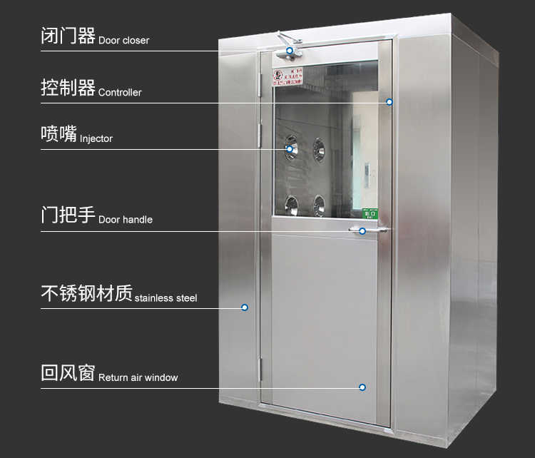 北京食品包裝雙側(cè)吹風(fēng)風(fēng)淋