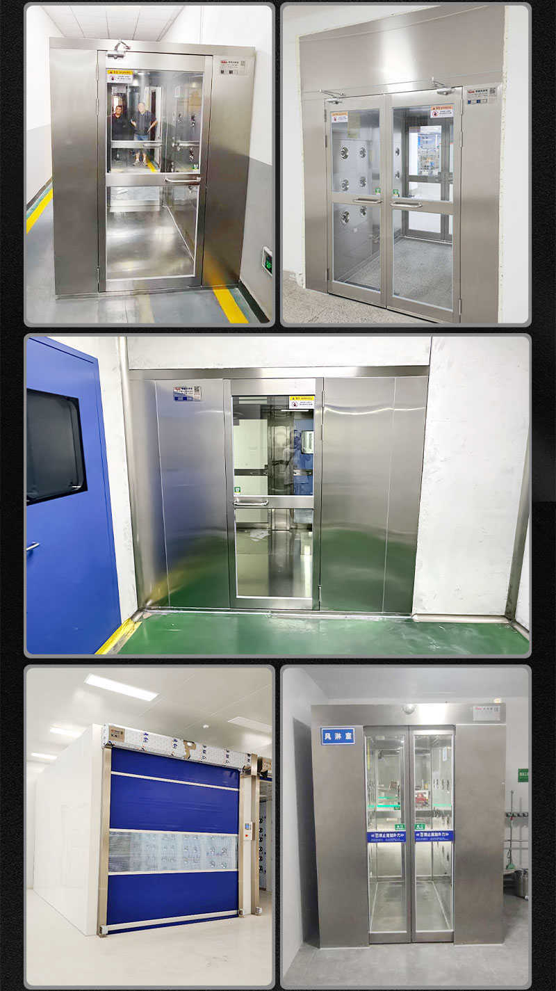 大連彩鋼單面吹風(fēng)風(fēng)淋門