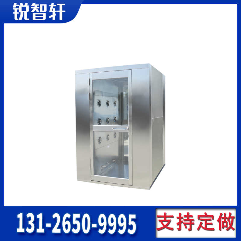 延邊朝鮮語音雙人雙吹潔凈風(fēng)淋室