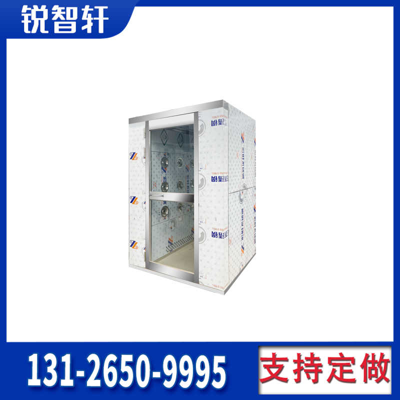 青島不銹鋼雙側(cè)吹風(fēng)風(fēng)淋室