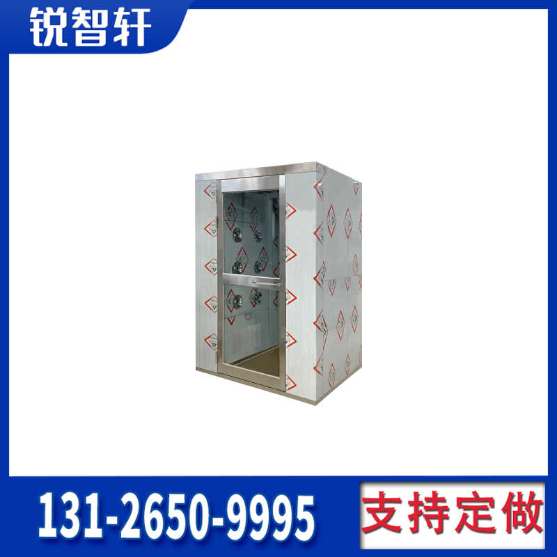 二連浩特快速卷簾門雙人雙吹風淋室