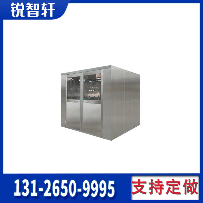 巴彥淖爾潔凈車間凈化單人單吹、雙人雙吹風淋室